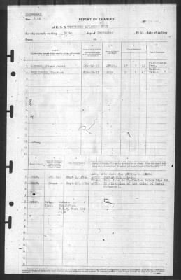 Report of Changes > 30-Sep-1944