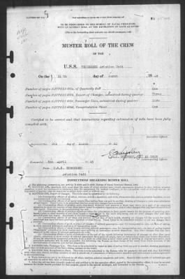 Muster Rolls > 31-Mar-1945