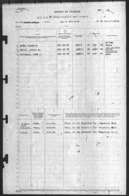 Thumbnail for Report of Changes > 25-Feb-1944