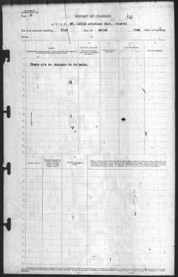 Report of Changes > 31-Mar-1944