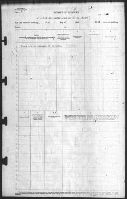 Report of Changes > 31-May-1944