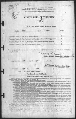 Muster Rolls > 31-Mar-1945