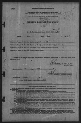 Muster Rolls > 30-Jun-1939