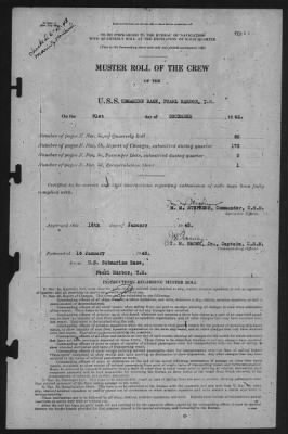 Muster Rolls > 31-Dec-1942