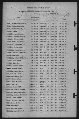 Muster Rolls > 31-Dec-1942