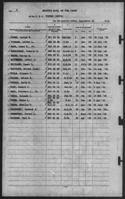 Muster Rolls > 30-Sep-1941