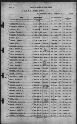 Muster Rolls > 31-Dec-1941