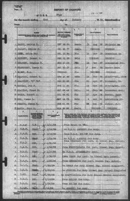 Report of Changes > 31-Jan-1939