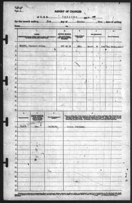 Thumbnail for Report of Changes > 31-Dec-1940