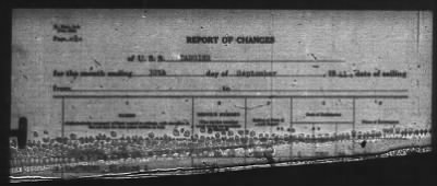 Thumbnail for Report of Changes > 30-Sep-1941