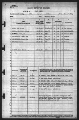 Thumbnail for Report of Changes > 29-Oct-1944