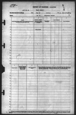 Thumbnail for Report of Changes > 29-Oct-1944