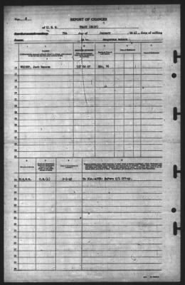 Report of Changes > 7-Jan-1945