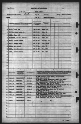 Report of Changes > 27-Jan-1945