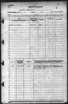 Report of Changes > 7-Apr-1945