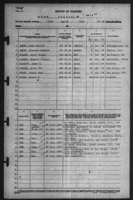 Thumbnail for Report of Changes > 31-Jul-1939