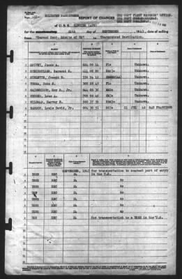 Report of Changes > 24-Sep-1943