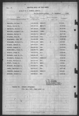 Muster Rolls > 31-Dec-1944