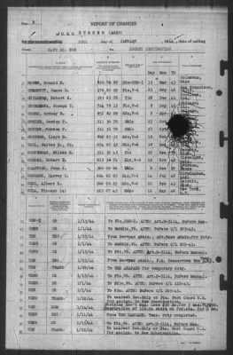 Report of Changes > 29-Jan-1944