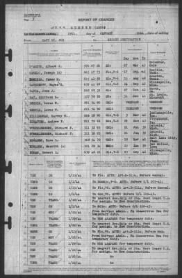 Report of Changes > 29-Jan-1944