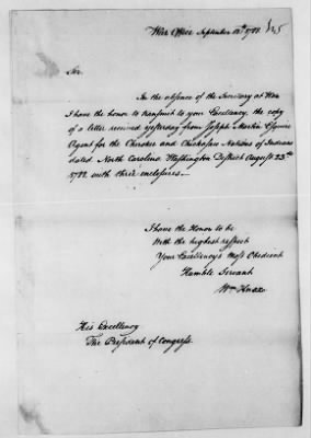 Thumbnail for Ltrs from Maj Gen Henry Knox > Nov 1787 - July 1788 (Vol 3)