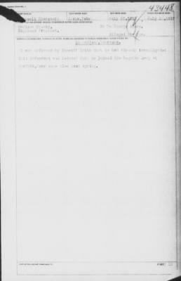 Old German Files, 1909-21 > George Ayers (#43448)