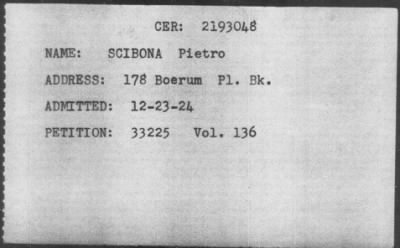 [Illegible] > SCIBONA Pietro