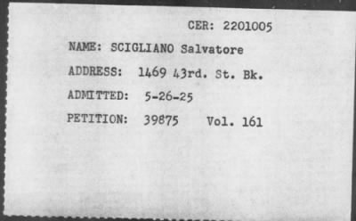 [Illegible] > SCIGLIANO Salvatore