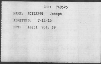 [Illegible] > SCILEPPI Jospeh