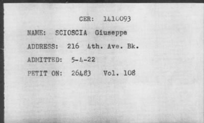 [Illegible] > SCIOSCIA Guiseppe