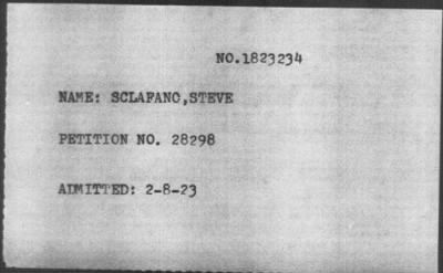 [Illegible] > SCLAFANO,STEVE