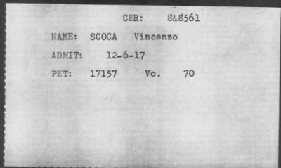 [Illegible] > SCOCA Vincenzo