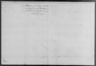 Thumbnail for Gridley's and Knox's Regiment of Artillery (1776) > 19