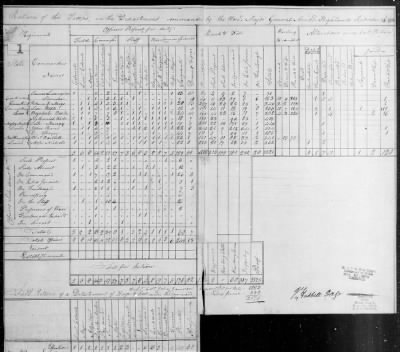 Returns of Brigades, Divisions, Armies, etc. ([Blank]) > 7