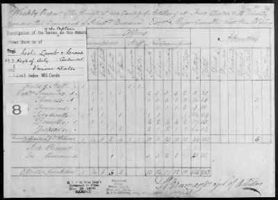 Returns of Brigades, Divisions, Armies, etc. ([Blank]) > 7