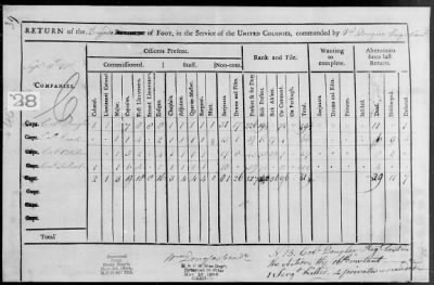 Returns of Brigades, Divisions, Armies, etc. ([Blank]) > 7