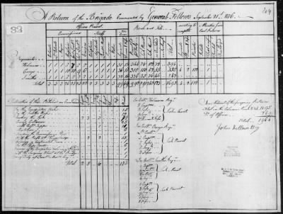 Returns of Brigades, Divisions, Armies, etc. ([Blank]) > 7