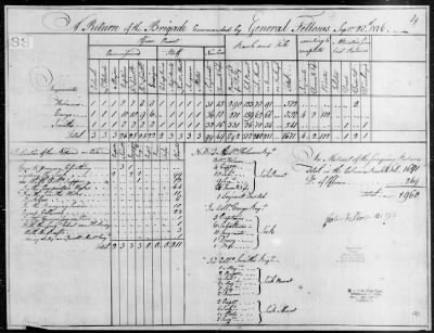 Returns of Brigades, Divisions, Armies, etc. ([Blank]) > 7