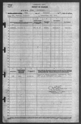 Thumbnail for Report of Changes > 20-Nov-1939