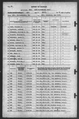 Thumbnail for Report of Changes > 28-Mar-1940