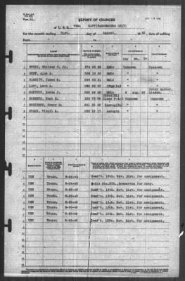 Thumbnail for Report of Changes > 31-Aug-1940