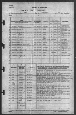 Thumbnail for Report of Changes > 30-Sep-1940