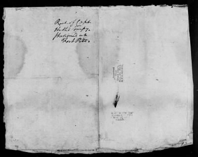 Thumbnail for Henry Heth's Independent Company at Fort Pitt (1777-78) > 347