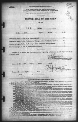 Muster Rolls > 31-Mar-1942