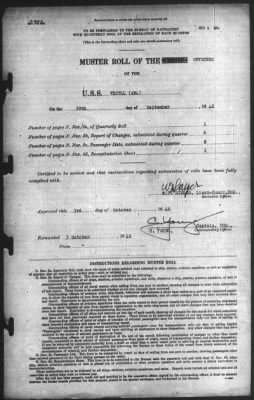 Muster Rolls > 30-Sep-1942