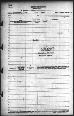 Thumbnail for Report of Changes > 15-Aug-1942