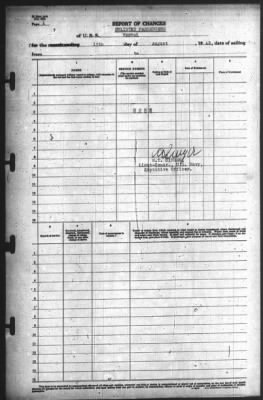 Thumbnail for Report of Changes > 15-Aug-1942