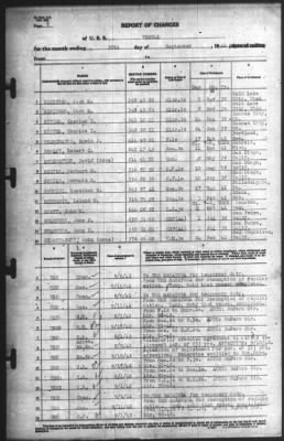 Report of Changes > 30-Sep-1942