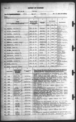 Report of Changes > 26-Oct-1942