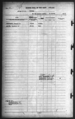 Muster Rolls > 31-Mar-1943